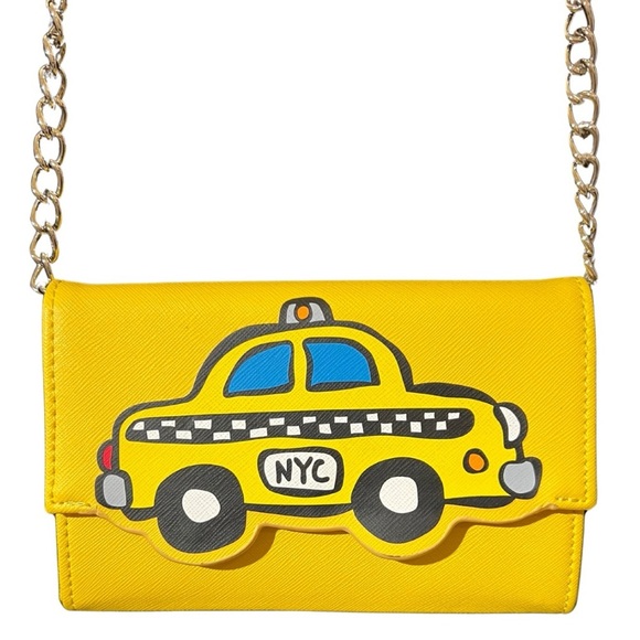 Marc Tetro Yellow NYC Crossbody Bag - Picture 1 of 9